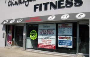 Challenge Fitness Storefront