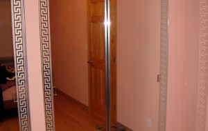 Pink Bedroom Mirror Doors